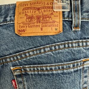 Levi's Blue Straight Leg Jeans